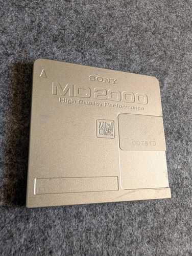 Sony md2000 mins minidisc - mins,