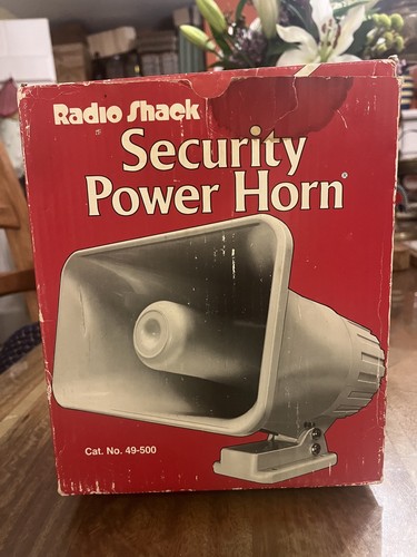 Vintage radio shack security - radio,