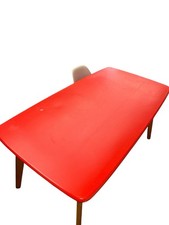 Habitat Vintage kitchen Dining table Red