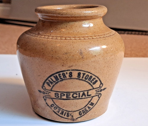 Antique cream pot palmer - pot, palmer's