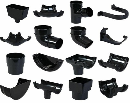 Black half 112mm - black, round