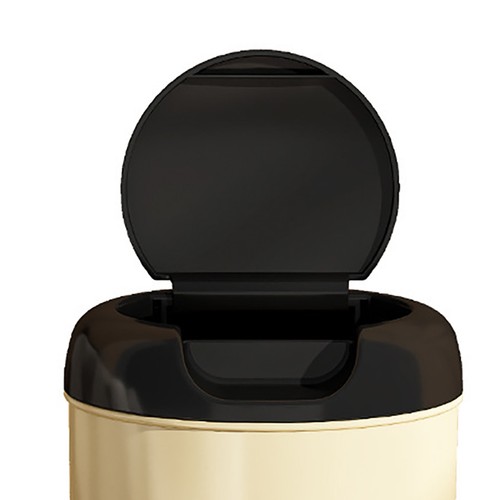 Desktop trash can cream - desktop,