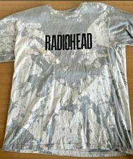 Radiohead Tye Dye T Shirt Size