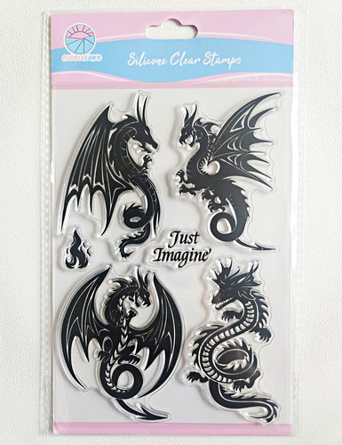 Silicone clear stamps set - clear,