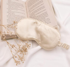 Sleep Mask Soft Satin Silk Eye Mask for Men Women Eye Blindfold Sleep Mask