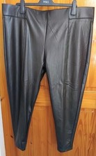 M&S Faux Leather Leggings