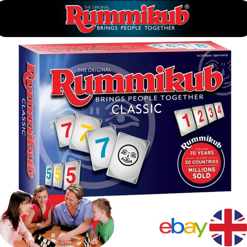 Rummikub player game ideal - game,