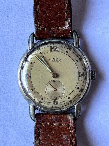 Vintage roamer wrist watch - wrist,