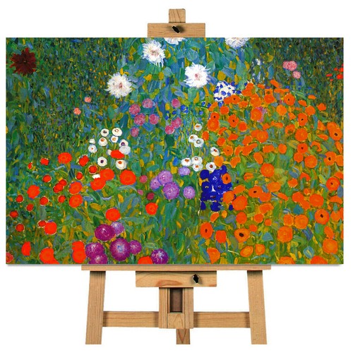 Gustav klimt flower garden - gustav,