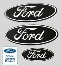 Ford Mk6 Zetec S  Gel Badge Overlays  Set of 3 ,