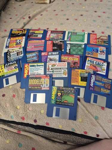 Commodore amiga disks - 20, x