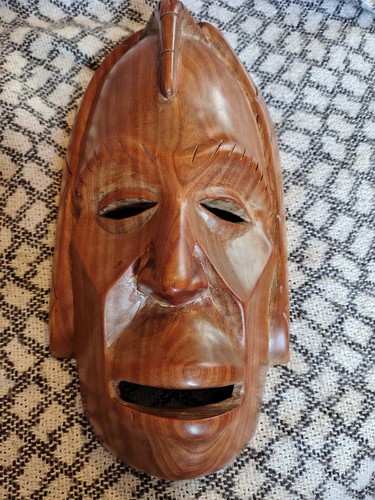 Vintage hand carved wooden - hand,