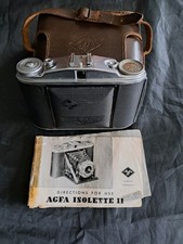 VINTAGE AGFA ISOLETTE I1 CAMERA WITH CASE (UNTESTED)