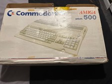 Amiga 500 white system box+