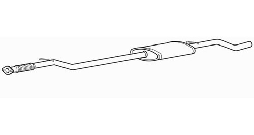 Quality centre exhaust middle - quality,