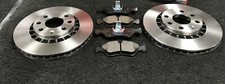 VAUXHALL ASTRA MK2 SRI GTE VENTED BRAKE DISC BRAKE PADS 256M FRONT