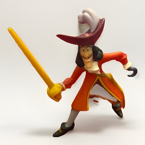 Captain hook figure cake - captain,