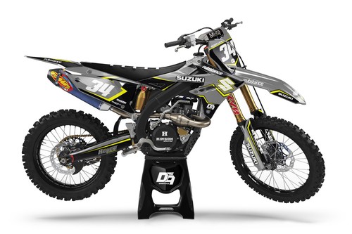 Suzuki motocross graphics - motocross, mx