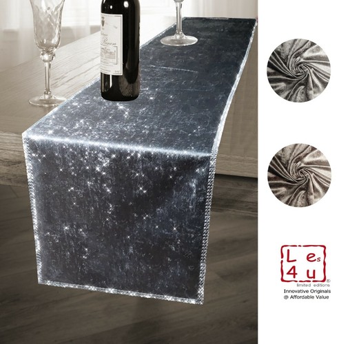 Crushed velvet ombre diamante - crushed,