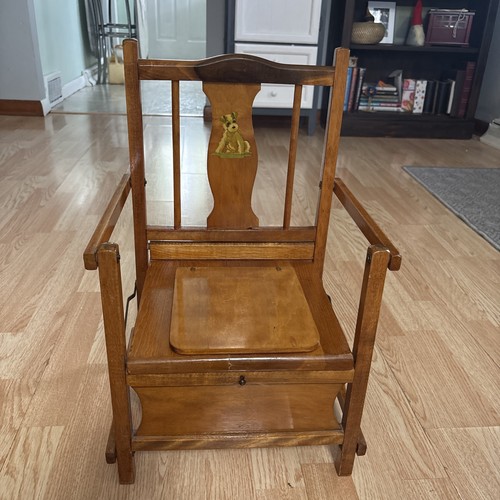 Antique oak wood - antique, potty