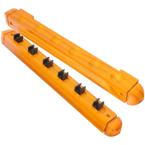Wooden cue rack - cue, wall