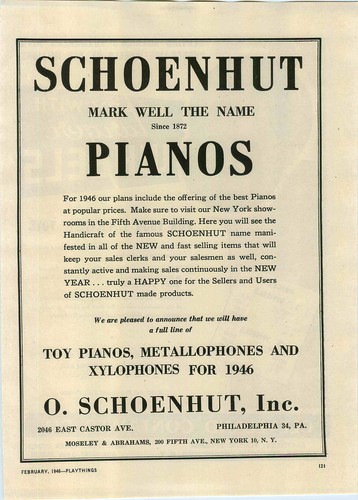 1946 paper schoenhut - 1946,