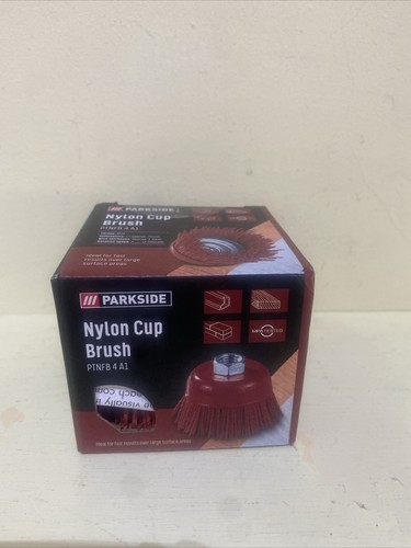 Parkside nylon cup brush - nylon, ptnfb