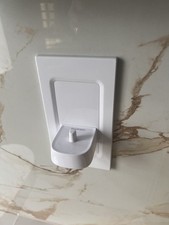 Toothbrush Charger and Shaver Socket - Wall Mounted in White - Proofvision PV12P