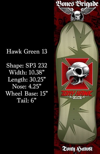 Powell peralta tony hawk deck - powell,