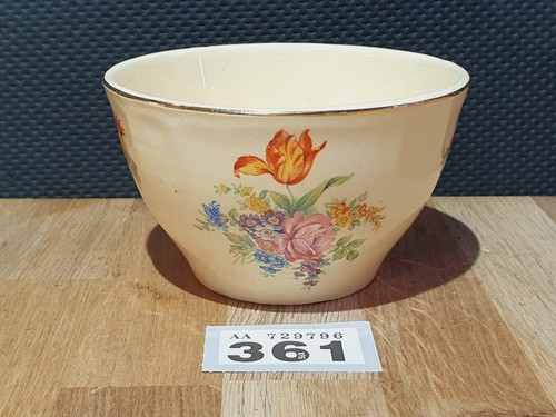 Bovey pottery floural sugar - bovey,