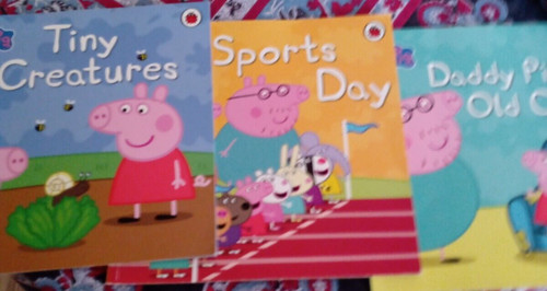 Peppa pig books - 3,