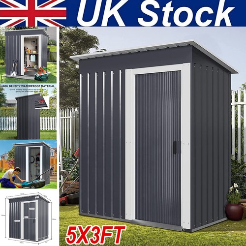 3ft garden shed galvanised - 3ft,