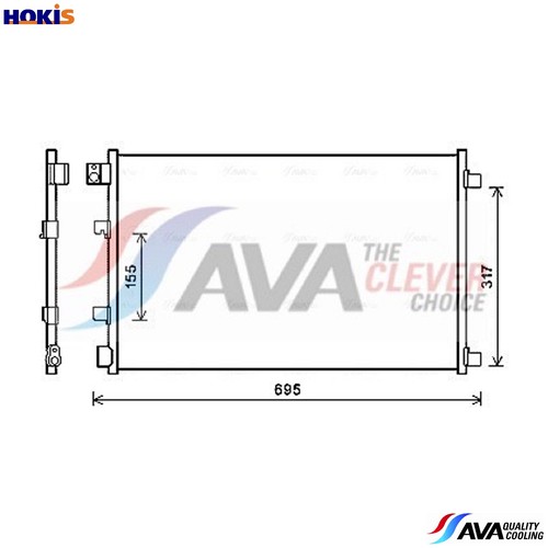 Condenser air conditioning - condenser,