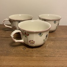 Villeroy And Boch Petite Fleur Tea Cups X3 Cup Only 