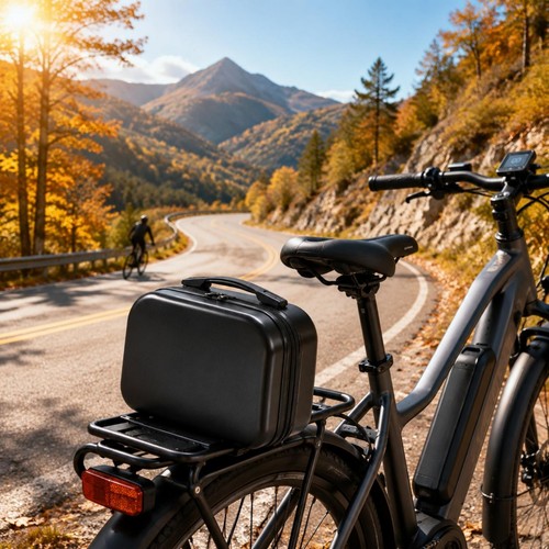 Folding bike suitcase - folding,