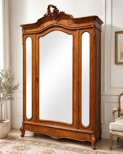 Antique french armoire - antique,
