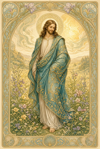 Jesus christ portrait 6 - jesus, 4×6