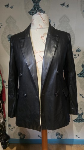 Black soft faux leather - pu,