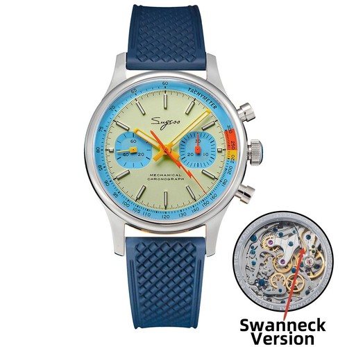 Sugess pilot watch with - sugess,