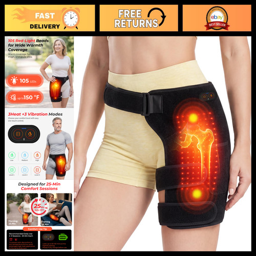 Hip massager for - 3-in-1,