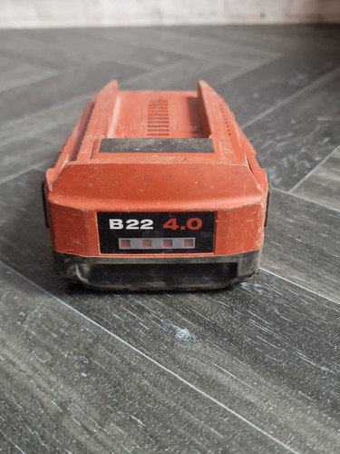 Genuine hilti b22 0ah - 4.0ah, li-ion