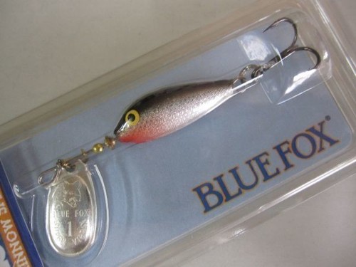 Blue fox vibrax minnow - minnow, 4g