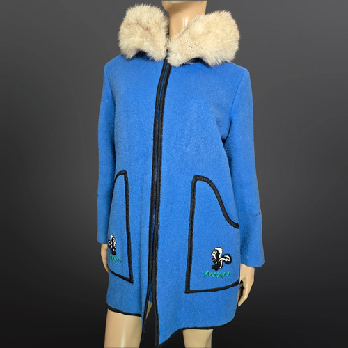 Vintage inuit parka fox fur - inuit,