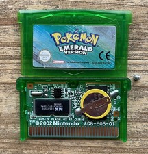 NEW BATTERY Pokemon Emerald Nintendo Gameboy Advance Game, GENUINE!
