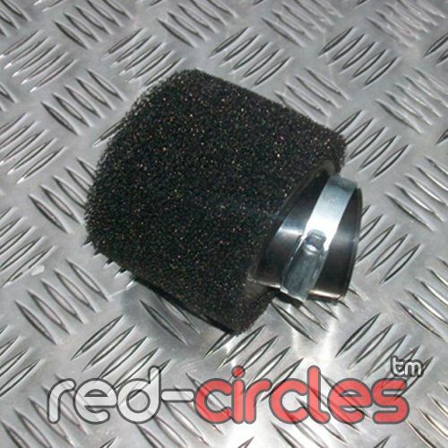 Angled black 38mm pit - pit, dirt