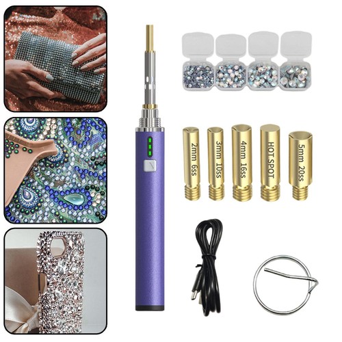 Electric rhinestone applicator - rhinestone,