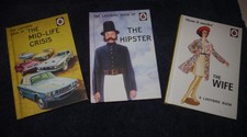 Adult Ladybird Books x 3 The