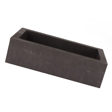 5000g Graphite Ingot Bar Mold Melting Casting Mould For Gold Silver Metal