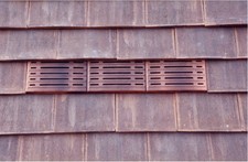 Plain Tile Vent | Roof Ventilation For Concrete/Clay Plain Tiles | Smooth Finish