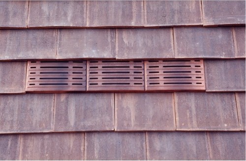 Plain tile vent roof - |,